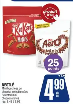 Jean Coutu NESTLÉ Selected mini chocolate bites offer
