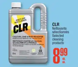 Jean Coutu CLR Selected cleaning products offer