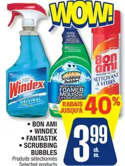 Jean Coutu BON AMI, WINDEX, FANTASTIK, SCRUBBING BUBBLES Selected products offer