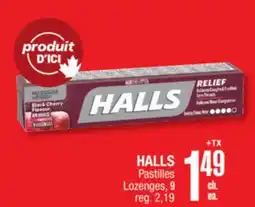 Jean Coutu HALLS Lozenges, 9 offer