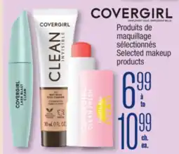 Jean Coutu COVERGIRL Selected makeup products offer