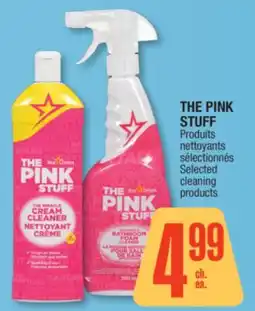 Jean Coutu THE PINK STUFF Selected cleaning products offer