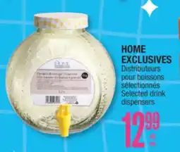 Jean Coutu HOME EXCLUSIVES Selected drink dispensers offer