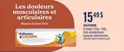 Jean Coutu VOLTAREN Emulgel 120g, 150g Gels offer
