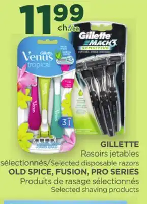 Proxim GILLETTE, OLD SPICE, FUSION, PRO SERIES offer
