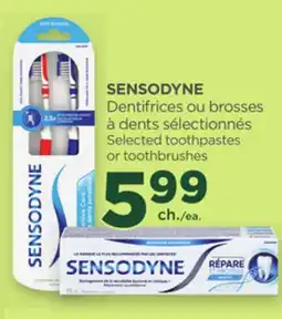 Proxim SENSODYNE Selected toothpastes or toothbrushes offer
