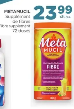 Proxim METAMUCIL Fibre supplement offer
