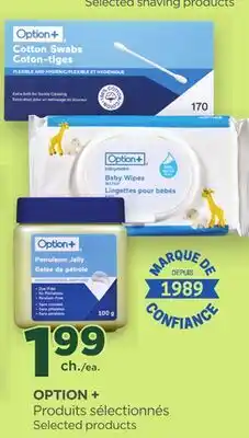 Proxim OPTION + Selected shaving products offer
