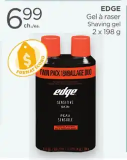 Proxim EDGE Shaving gel offer