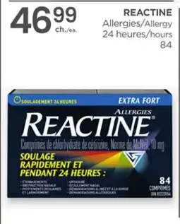 Proxim REACTINE Allergy offer