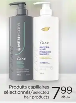 Proxim Dove Selected hair products offer
