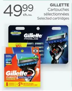Proxim GILLETTE Selected cartridges offer