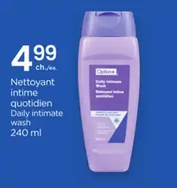 Proxim Option+ Daily intimate wash offer