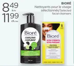 Proxim BIORÉ Selected facial cleansers offer