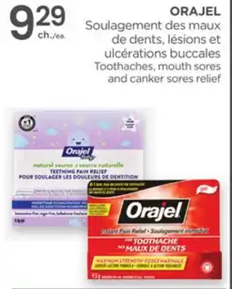 Proxim ORAJEL Toothaches, mouth sores and canker sores relief offer