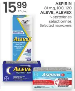 Proxim ASPIRIN, ALEVE, ALEVEX offer