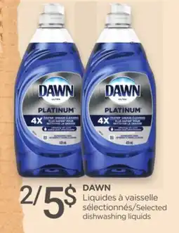 Proxim DAWN Selected dishwashing liquids offer
