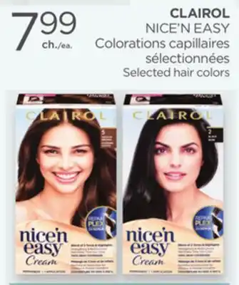 Proxim CLAIROL NICE'N EASY Selected hair colors offer