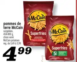 Marché Richelieu POMMES DE TERRE MCCAIN | MCCAIN POTATOES offer