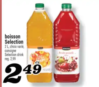 Marché Richelieu boisson Selection | Selection drink offer