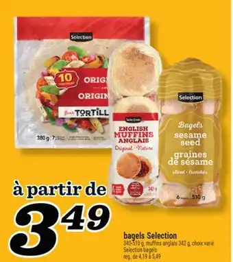 Marché Richelieu bagels Selection | Selection bagels offer