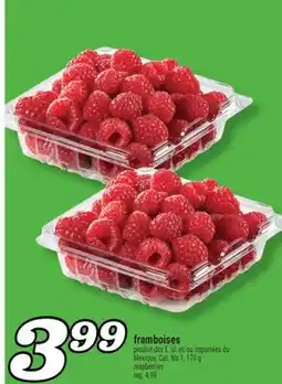 Marché Richelieu framboises offer