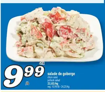 Marché Richelieu SALADE DE GOBERGE | POLLOCK SALAD offer