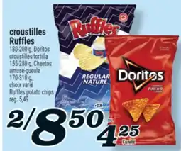 Marché Richelieu CROUSTILLES RUFFLES | RUFFLES POTATO CHIPS offer