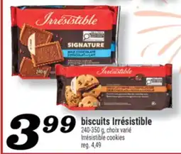 Marché Richelieu biscuits Irrésistible | Irrésistible cookies offer