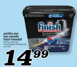 Marché Richelieu Finish Powerball pastilles pour lave-vaisselle offer