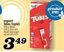 Marché Richelieu yogourt tubes Yoplait offer