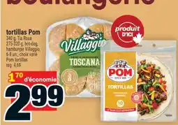 Super C tortillas Pom | hamburger Villaggio offer
