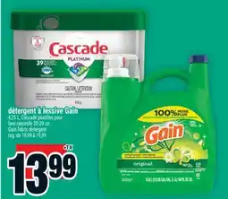 Super C détergent à lessive Gain | Gain fabric detergent offer