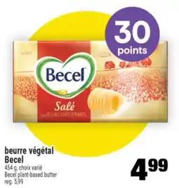 Super C beurre végétal | Becel plant-based butter offer