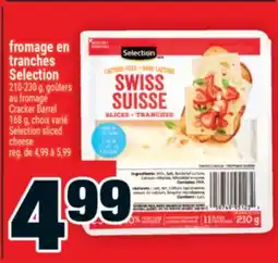 Super C fromage en tranches Selection offer