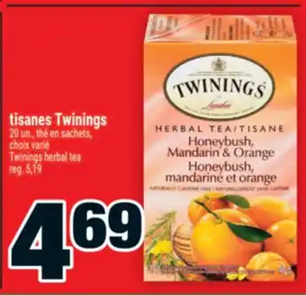 Super C tisanes Twinings | Twinings herbal tea offer