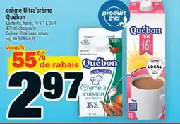 Super C crème Ultra'crème Québon | Québon Ultra'cream cream offer