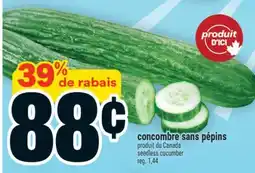 Super C concombre sans pépins | seedless cucumber offer