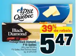Super C fromage Black Diamond, P'tit Québec | P'tit Québec, Black Diamond cheese offer