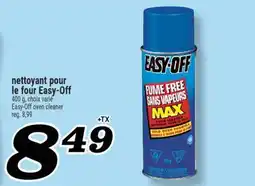 Marché Richelieu nettoyant pour le four Easy-Off offer