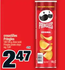 Super C croustilles Pringles | Pringles potato chips offer