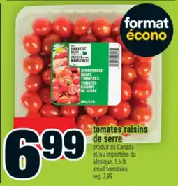 Super C tomates raisins de serre | small tomatoes offer