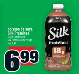 Super C boisson de soya Silk Protéines | Silk Protein soy beverage offer