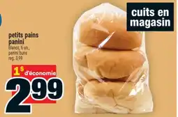 Super C PETITS PAINS PANINI | PANINI BUNS offer