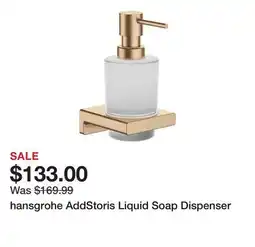 Wayfair hansgrohe AddStoris Liquid Soap Dispenser offer