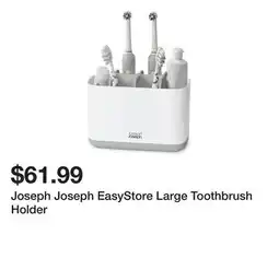 Wayfair Joseph Joseph EasyStore Large Toothbrush Holder offer