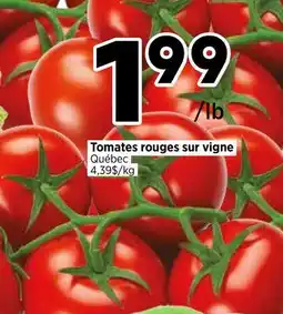 Val-Mont Tomates rouges sur vigne offer