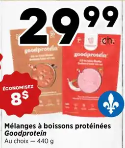 Val-Mont Mélanges à boissons protéinées Goodprotein offer