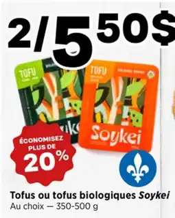 Val-Mont Tofus ou tofu biologiques Soykei offer