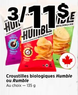 Val-Mont Croustilles biologiques Humble ou Rumble offer